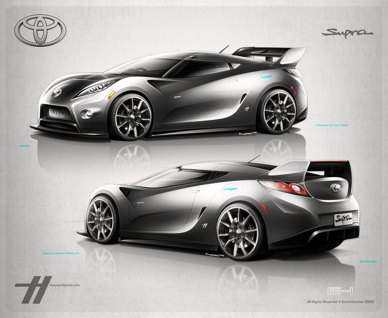 Toyota Supra concept design