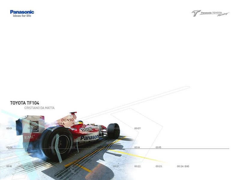 Toyota TF104 Race Car