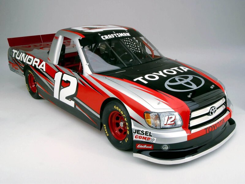 Toyota Tundra Race Truck — Red, Neutral