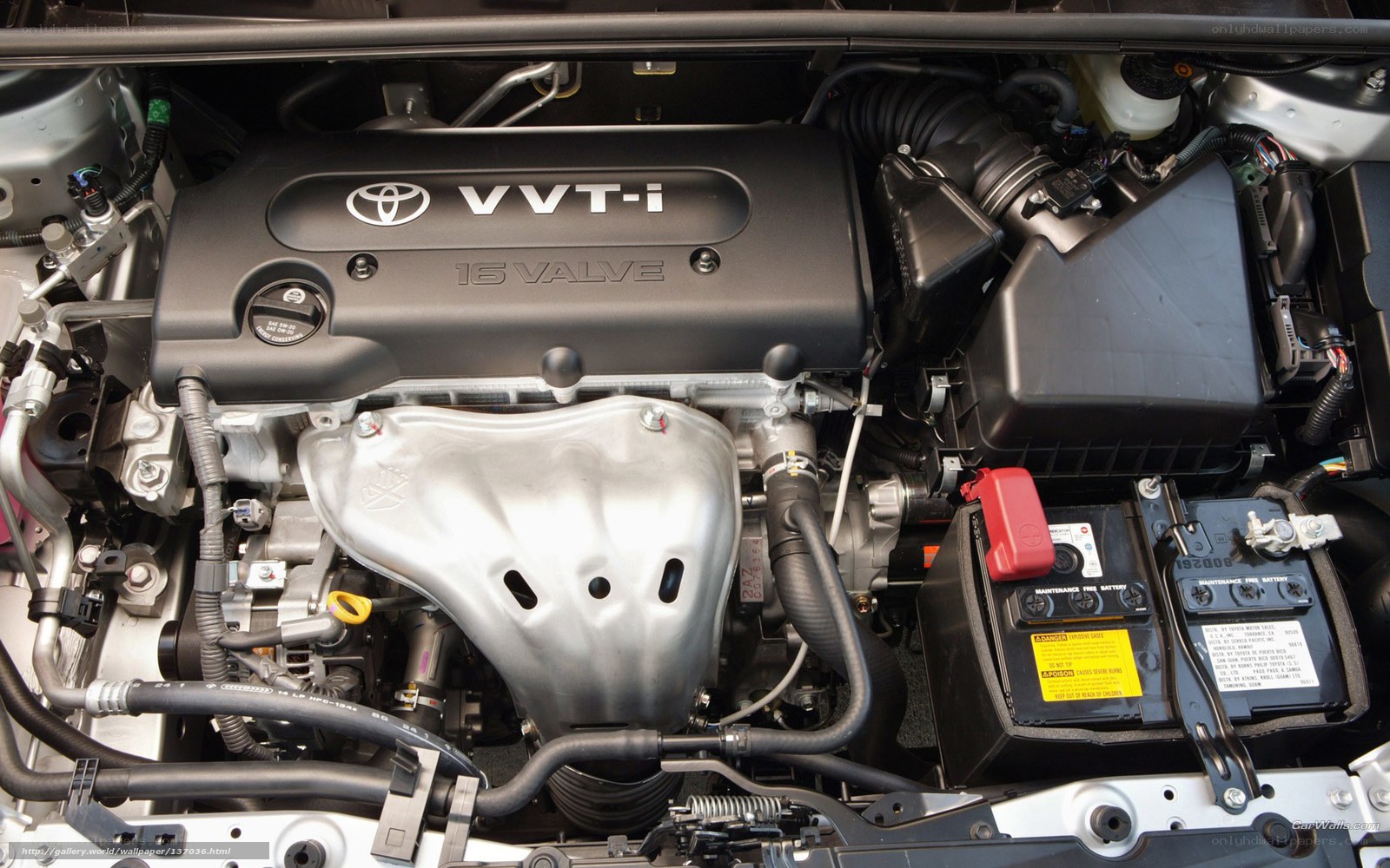 Toyota VVT-i engine bay