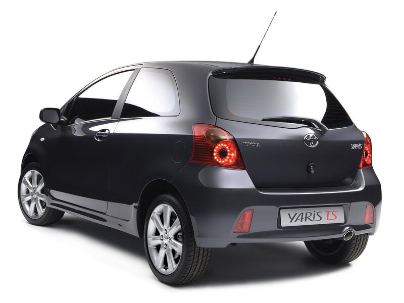 Toyota Yaris TS rear view
