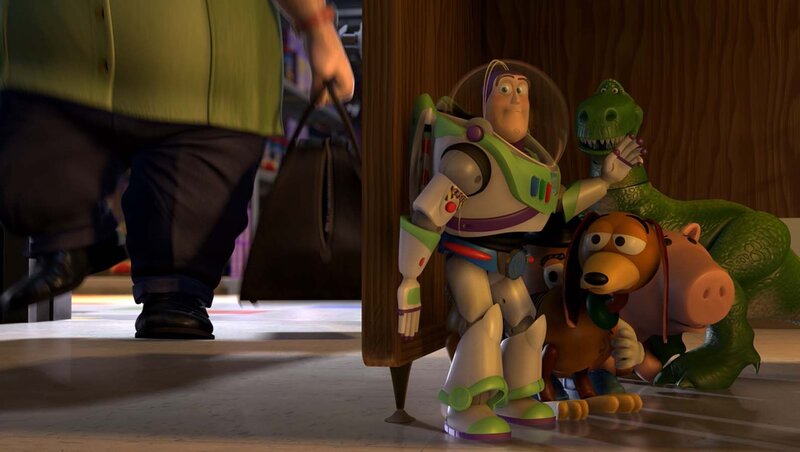 Toys Hiding Behind Furniture