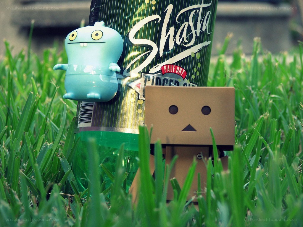 Toys in the grass