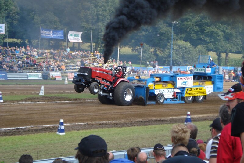 Tractor Pulling Truck