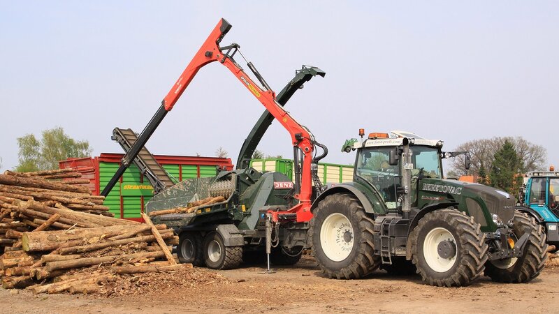 Tractor with Log Loader