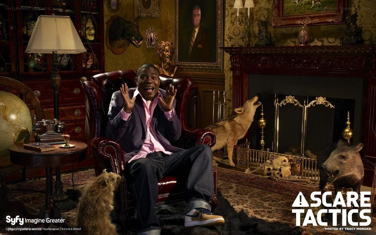 Tracy Morgan in a study