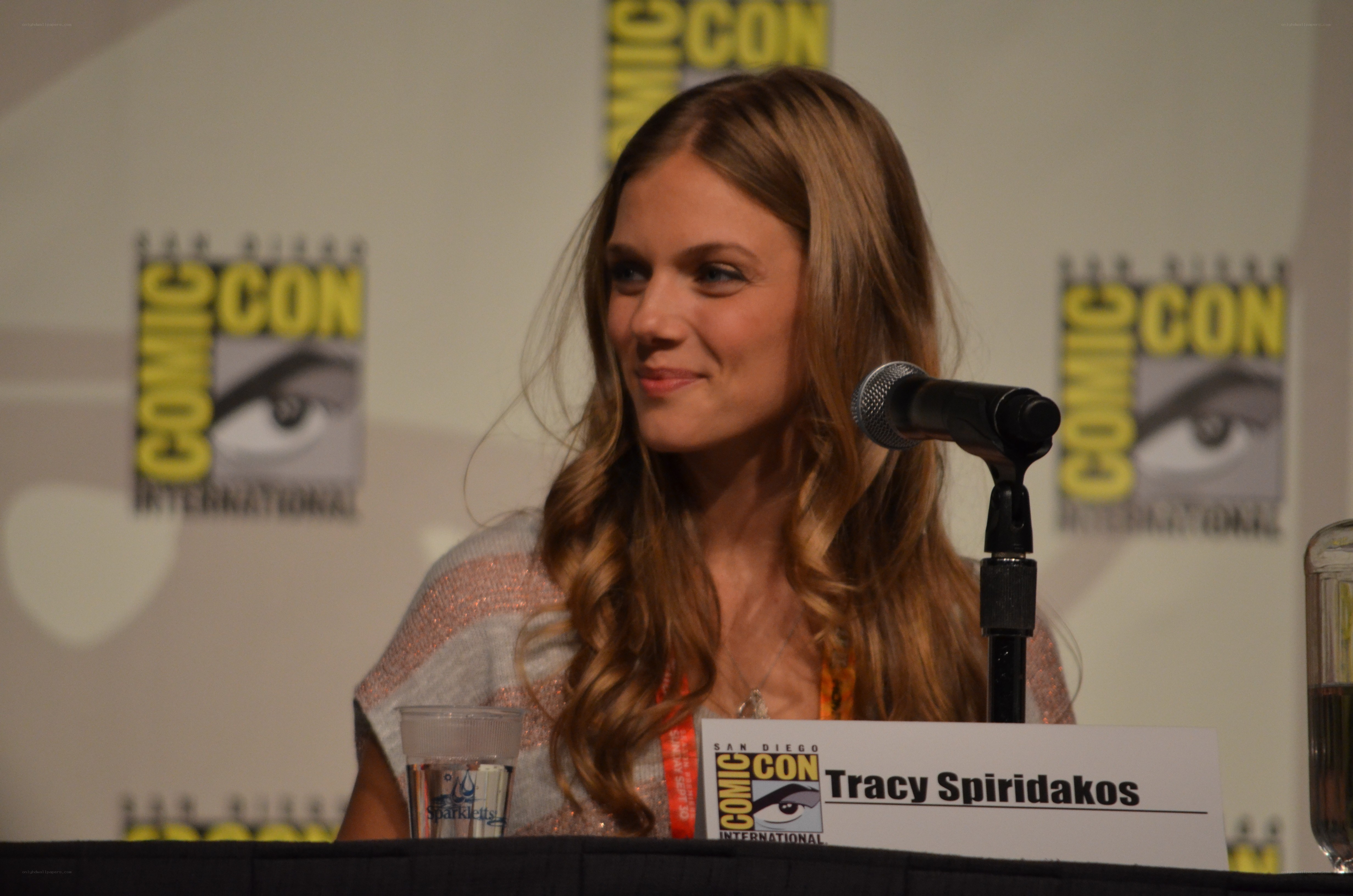 Tracy Spiridakos at Comic-Con