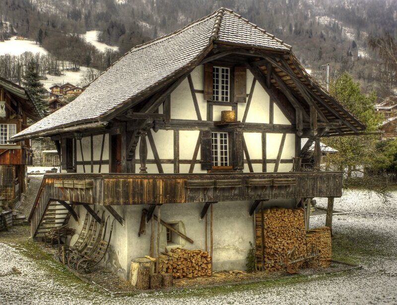 Traditional Alpine House