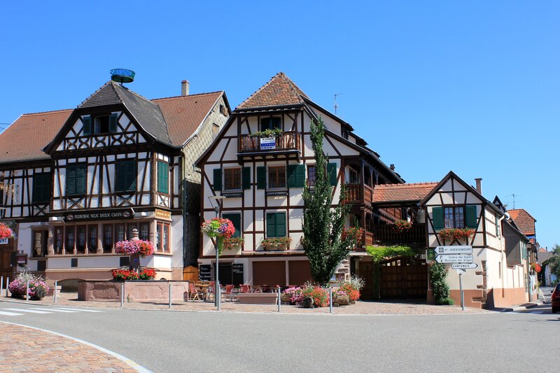 traditional alsatian houses