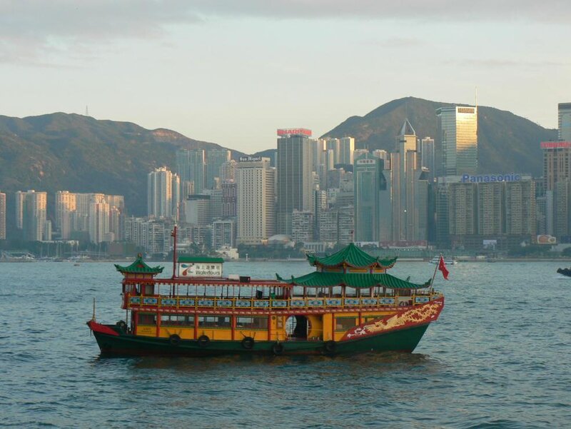 Traditional Boat in Harbor