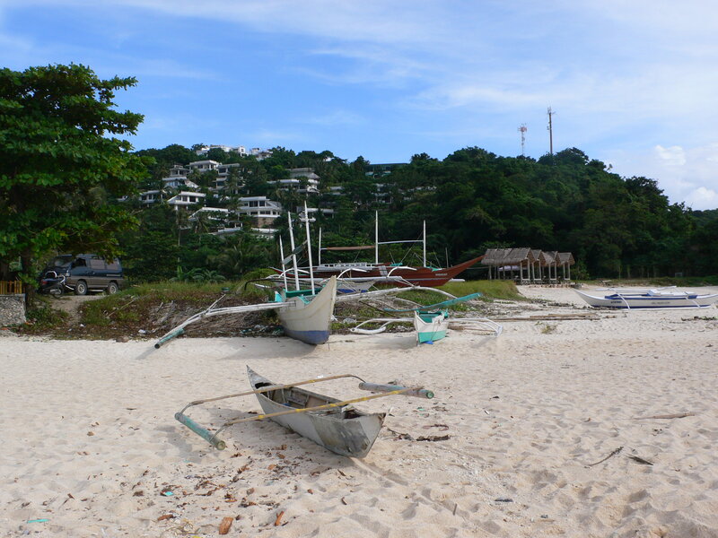 Traditional Boats on Beach