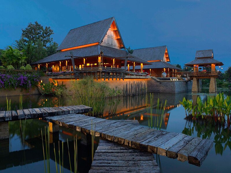 Traditional Building by Water