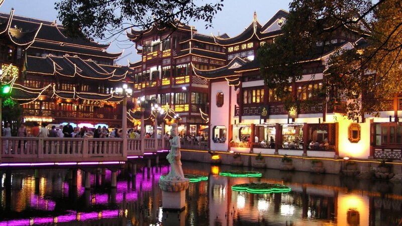 Traditional Buildings by Canal