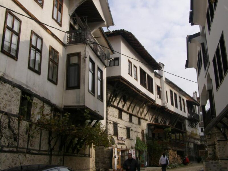Traditional Buildings in Alley