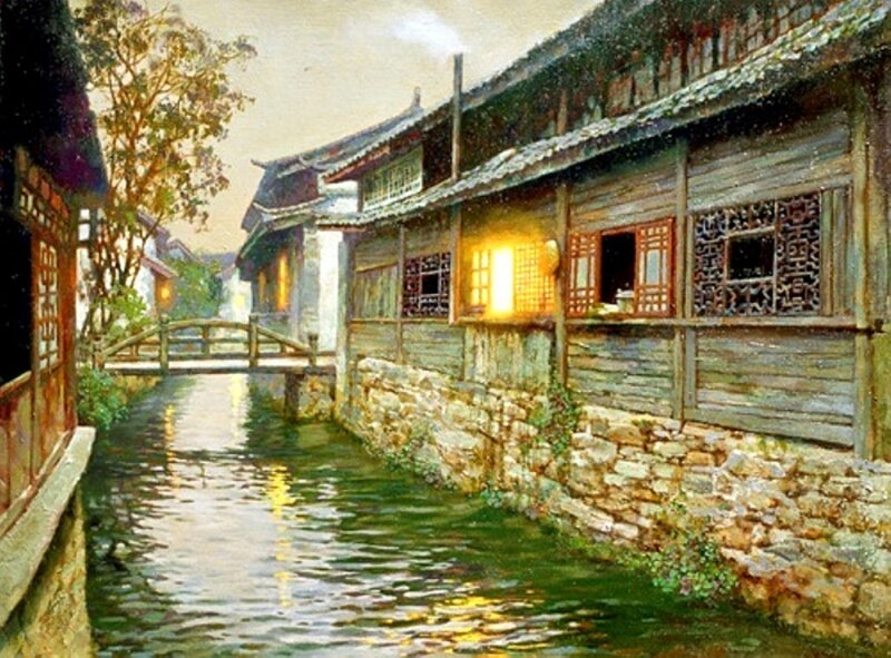 Traditional Canal Village