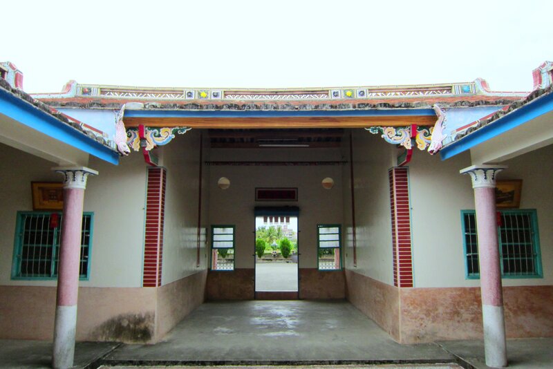 Traditional Chinese Building — White
