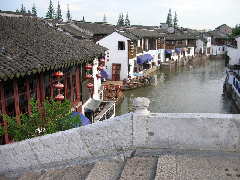 Traditional Chinese canal town