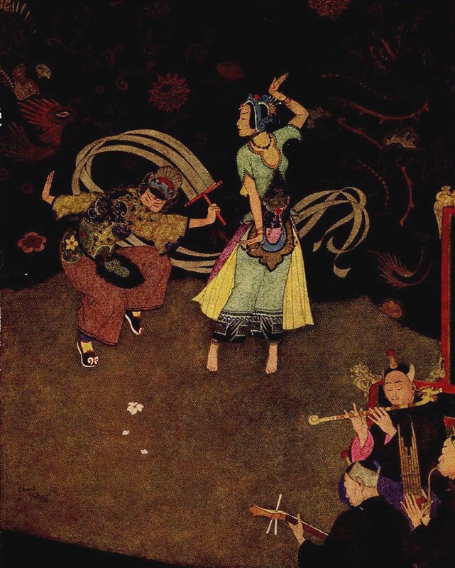 Traditional Chinese dance performance