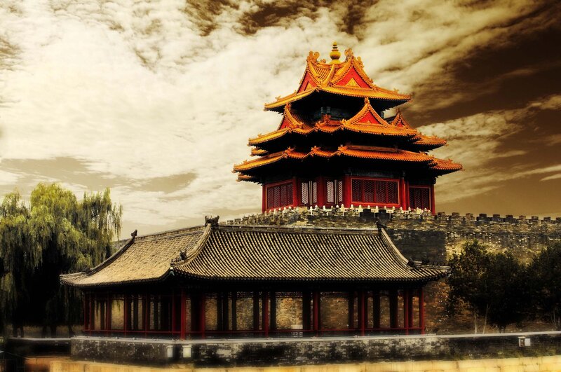 Traditional Chinese pagoda