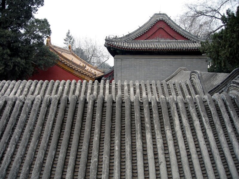 traditional chinese rooftops