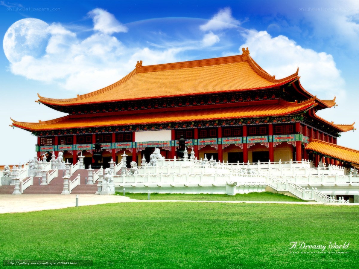 Traditional Chinese temple