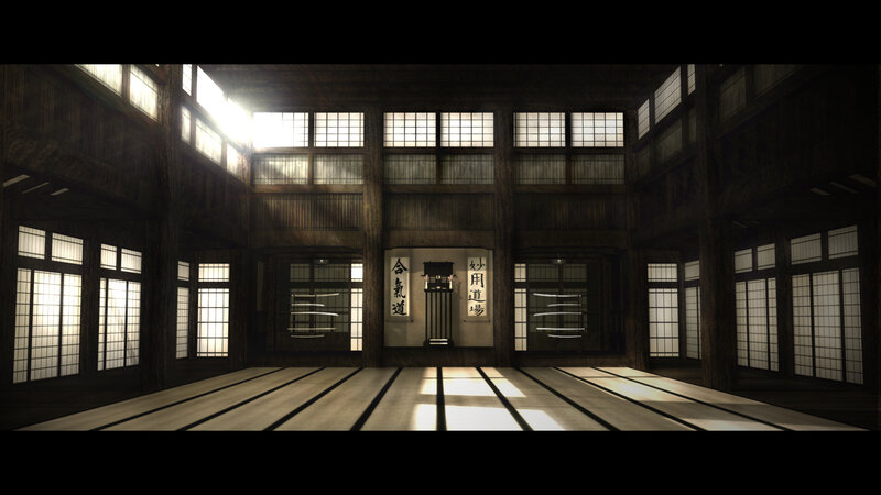 traditional dojo interior