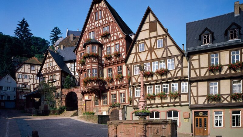 traditional half-timbered houses