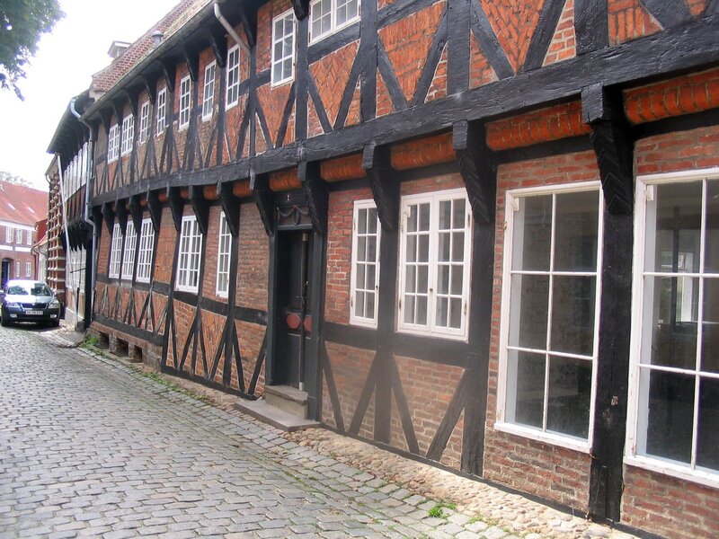 traditional half-timbered houses