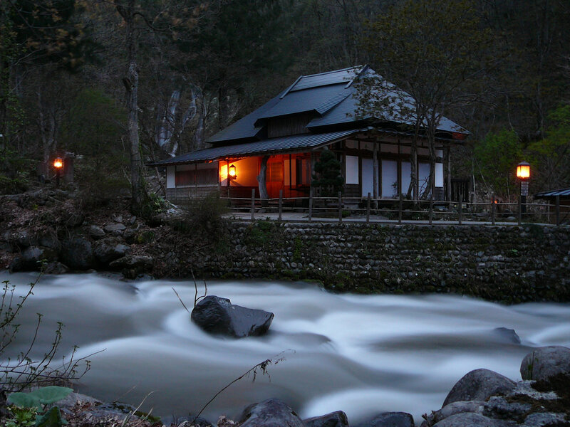 Traditional House by River