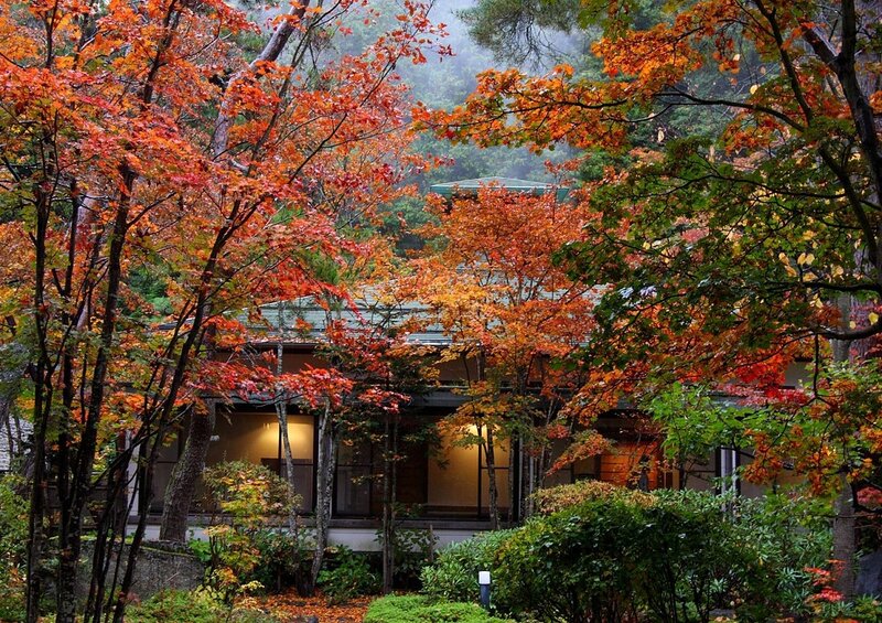 Traditional House in Autumn