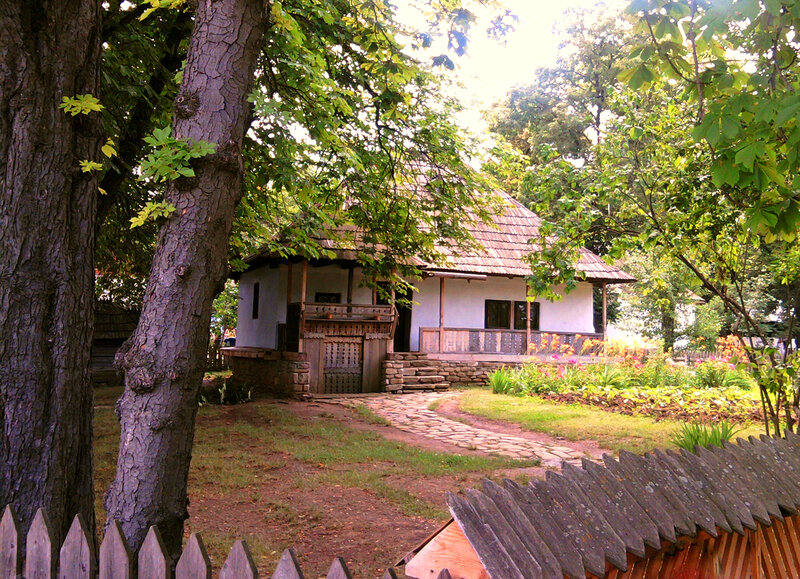 Traditional House in Garden