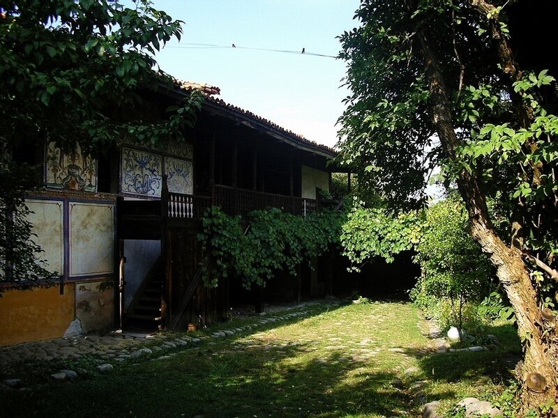 Traditional house with courtyard