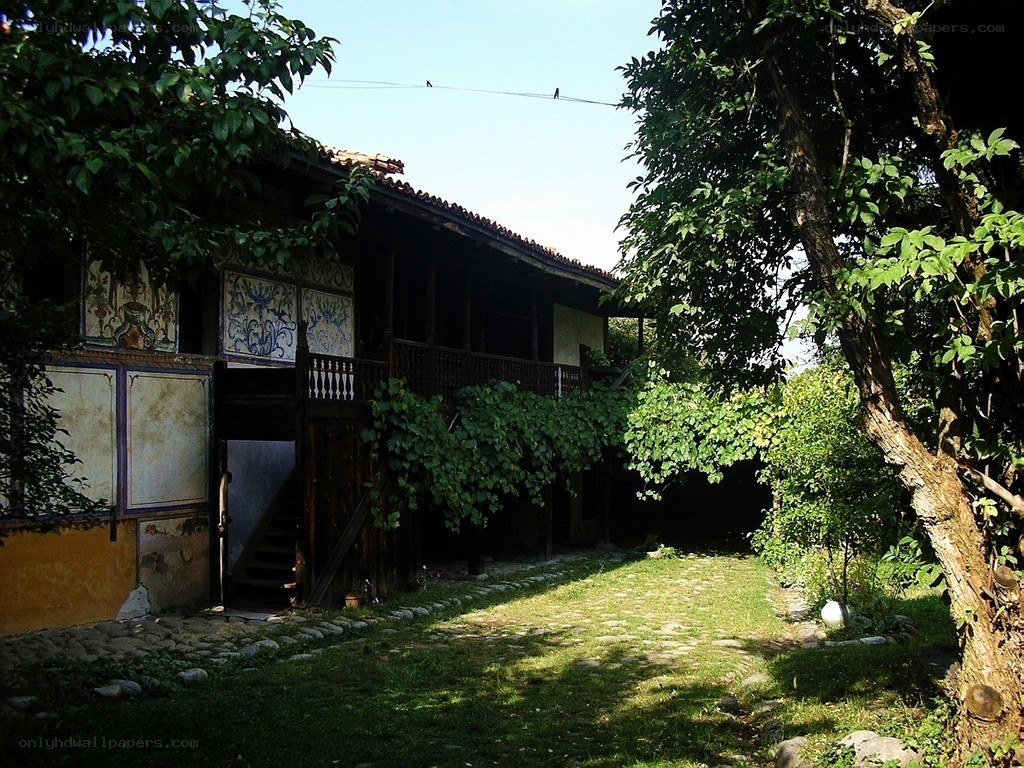 Traditional house with courtyard