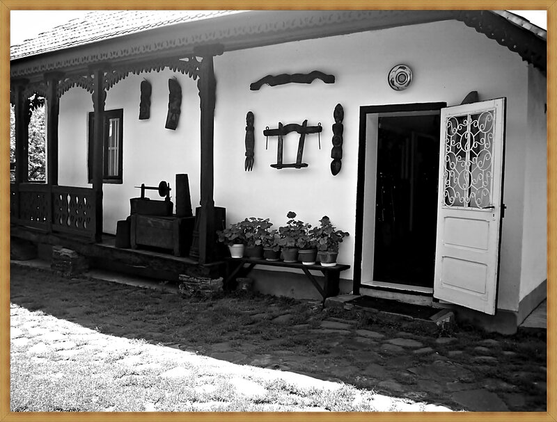 Traditional house with porch