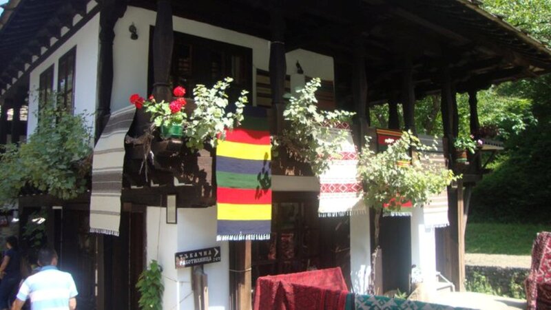 Traditional House with Textiles
