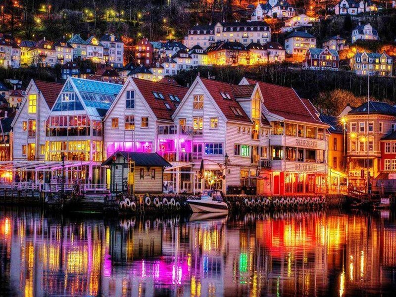 Traditional Houses at Harbor