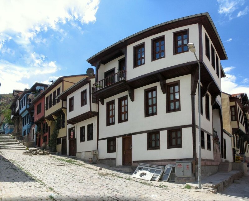 traditional houses in a historic town