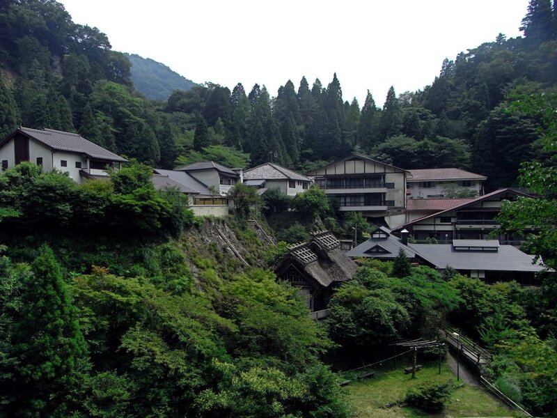 Traditional Houses in Forest