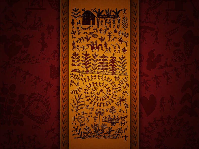 Traditional Indian Mural Art