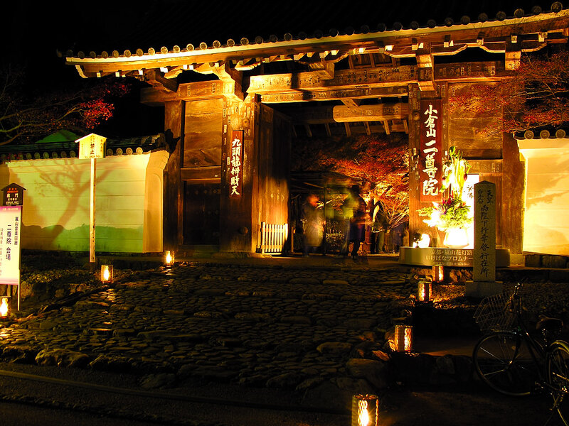Traditional Japanese Gate — Brown