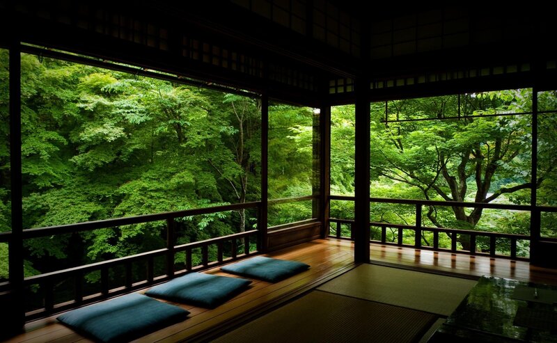 Traditional Japanese Room — Green