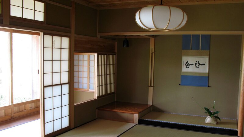 Traditional Japanese room interior