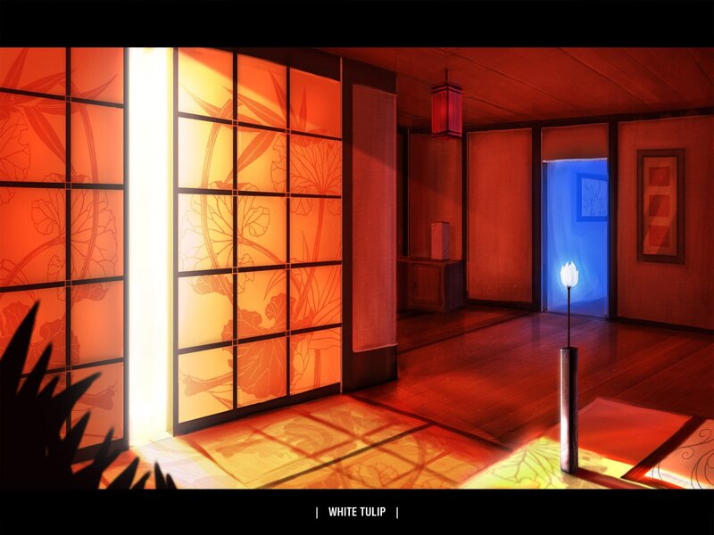 Traditional Japanese room interior