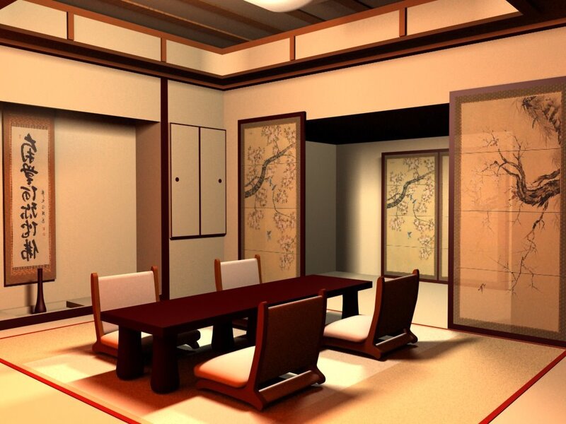 traditional japanese room interior