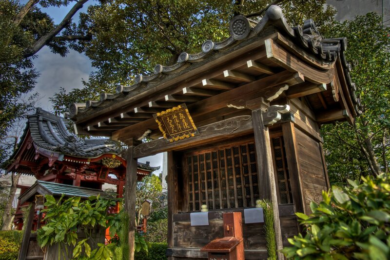 Traditional Japanese shrine