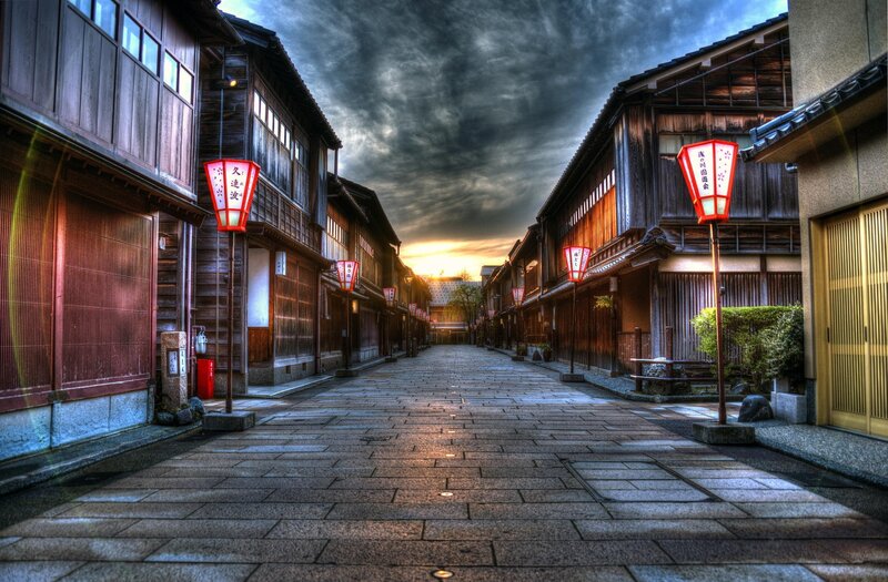Traditional Japanese Street