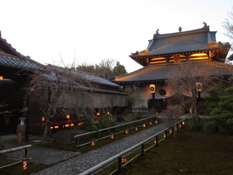 Traditional Japanese Temple — Brown, Serene