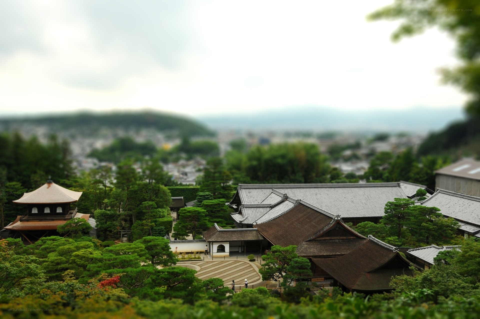 traditional japanese temple complex