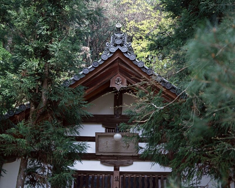 traditional japanese temple roof