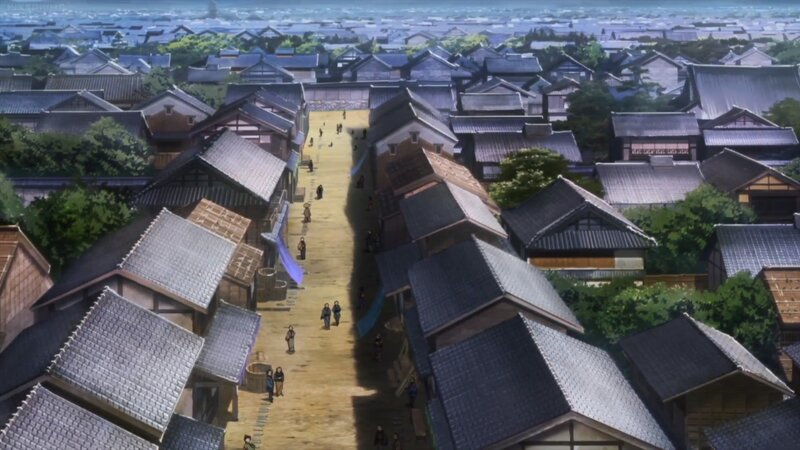 Traditional Japanese Town